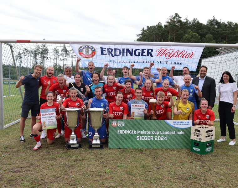 ERDINGER Weißbräu und Bayerischer Fußball-Verband verlängern Partnerschaft ERDINGER Weißbräu und Bayerischer Fußball-Verband verlängern Partnerschaft